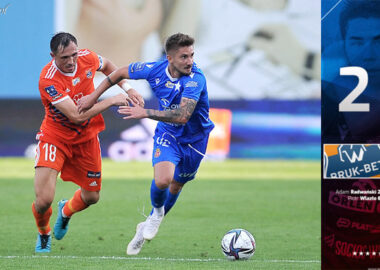Bruk-Bet Termalica Nieciecza - Wisłą Kraków 2-2 fot. Krzysztof Porębski