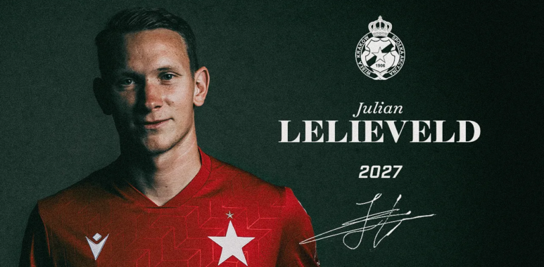 Julian Lelieveld fot. Wisła Kraków