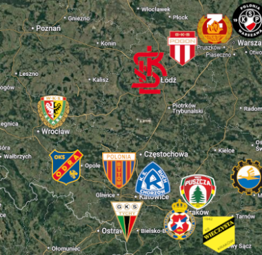 Mapa I ligi 2025/2026
