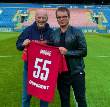 Peter Moore fot. Jarosław Królewski/Wisła Kraków