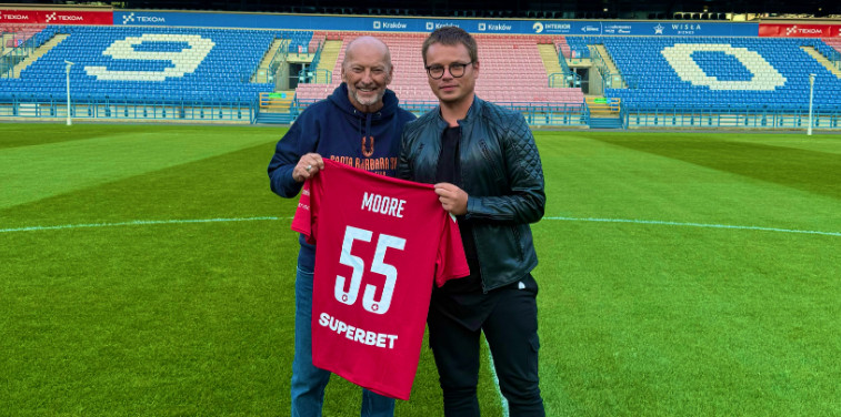 Peter Moore fot. Jarosław Królewski/Wisła Kraków