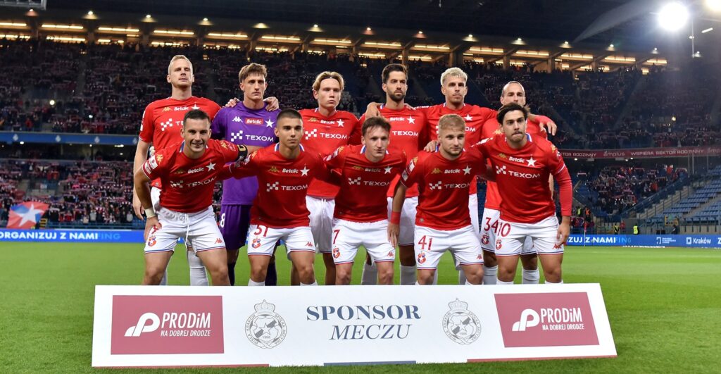 Piłkarze Wisły Kraków fot. Krzysztof Porębski / fb.com/FotoPorebski