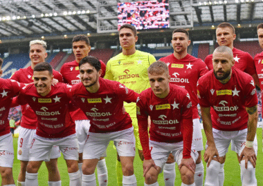 Piłkarze Wisły Kraków fot. Krzysztof Porębski / fb.com/FotoPorebski