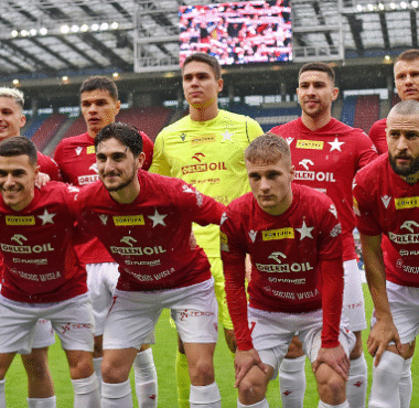 Piłkarze Wisły Kraków fot. Krzysztof Porębski / fb.com/FotoPorebski