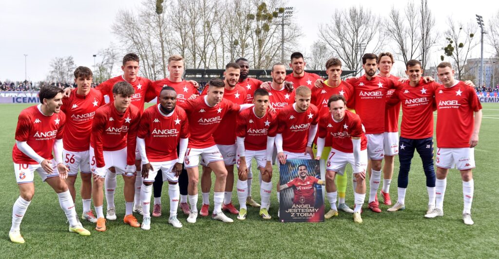 Piłkarze Wisły Kraków fot. Krzysztof Porębski / www.fotoporebski.pl