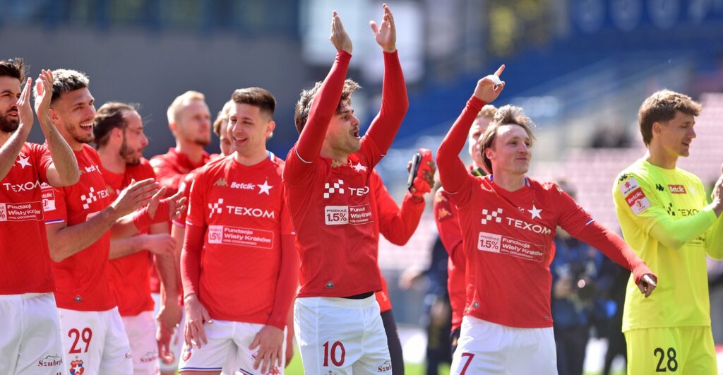 Piłkarze Wisły Kraków fot. Krzysztof Porębski / www.fotoporebski.pl