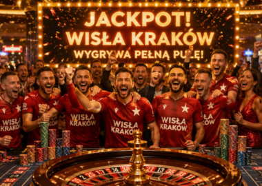 Wisła Las Vegas fot. Chat GPT