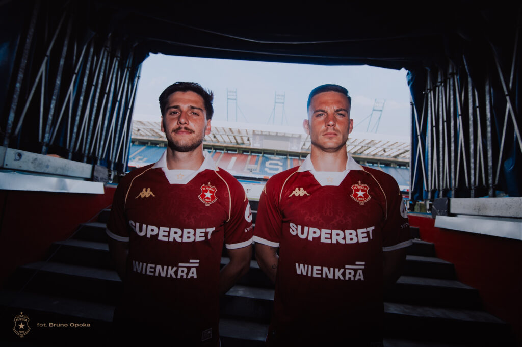 Frederico Duarte i Ángel Rodado fot. Bruno Opoka/Wisła Kraków